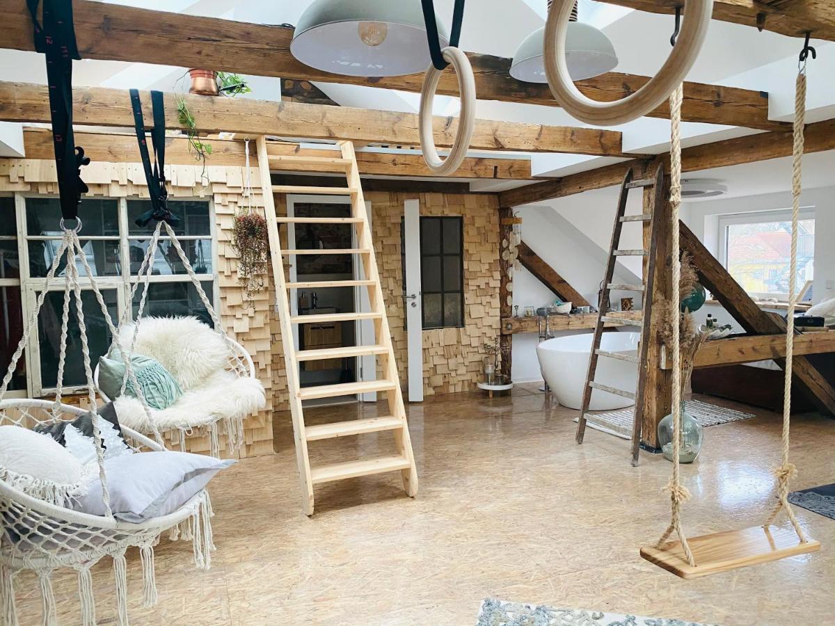 Loft Im Herzen Der Stadt Fürstenwalde Exterior foto